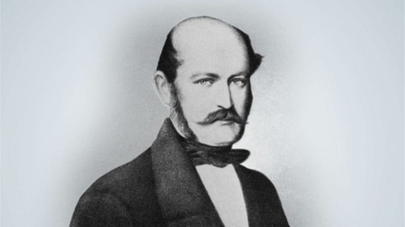 Portrait of Ignaz Semmelweis